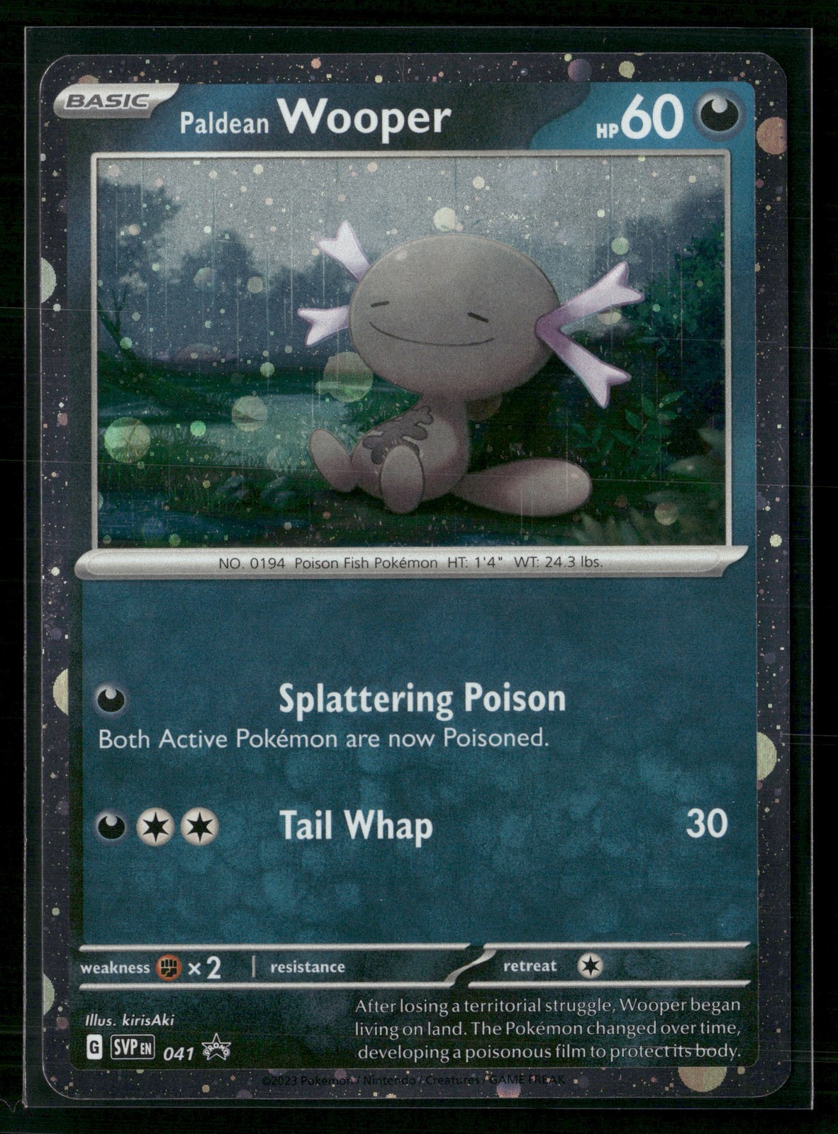 Paldean Wooper Promo SV: Scarlet & Violet Promo Cards 041 NM