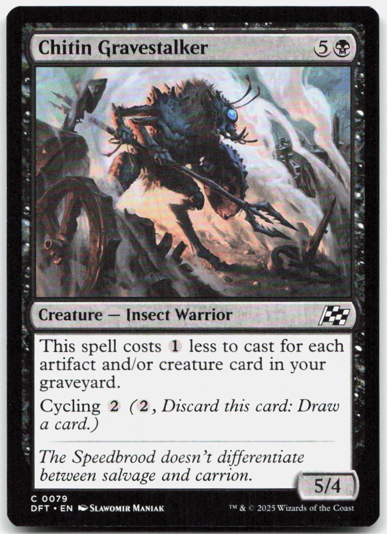 Chitin Gravestalker C Aetherdrift DFT 79 NM Slawomir Maniak
