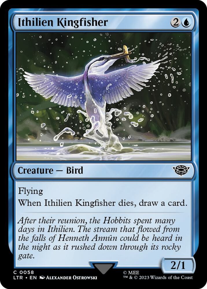 Ithilien Kingfisher Universes Beyond: The Lord of the Rings: Tales of Middle-ear