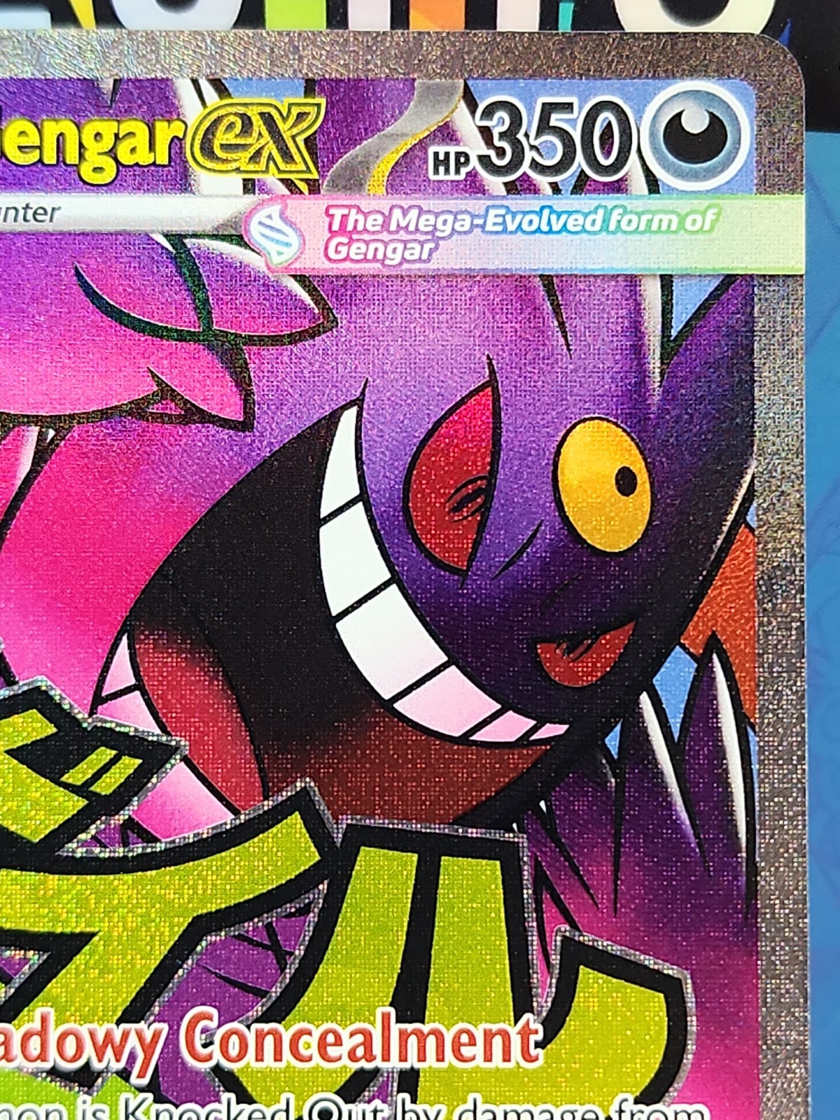 Pokemon TCG Mega Gengar Ex 269/217 Mega Attack Rare Ascended Heroes VERY CLEAN