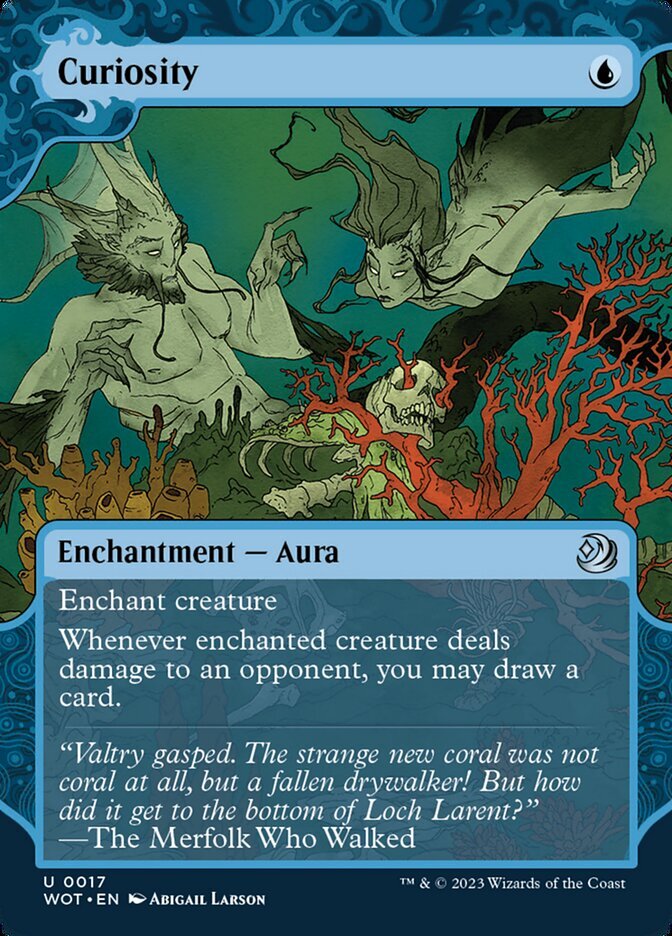 MTG Curiosity (17/103) Wilds of Eldraine Enchanting Tales LP