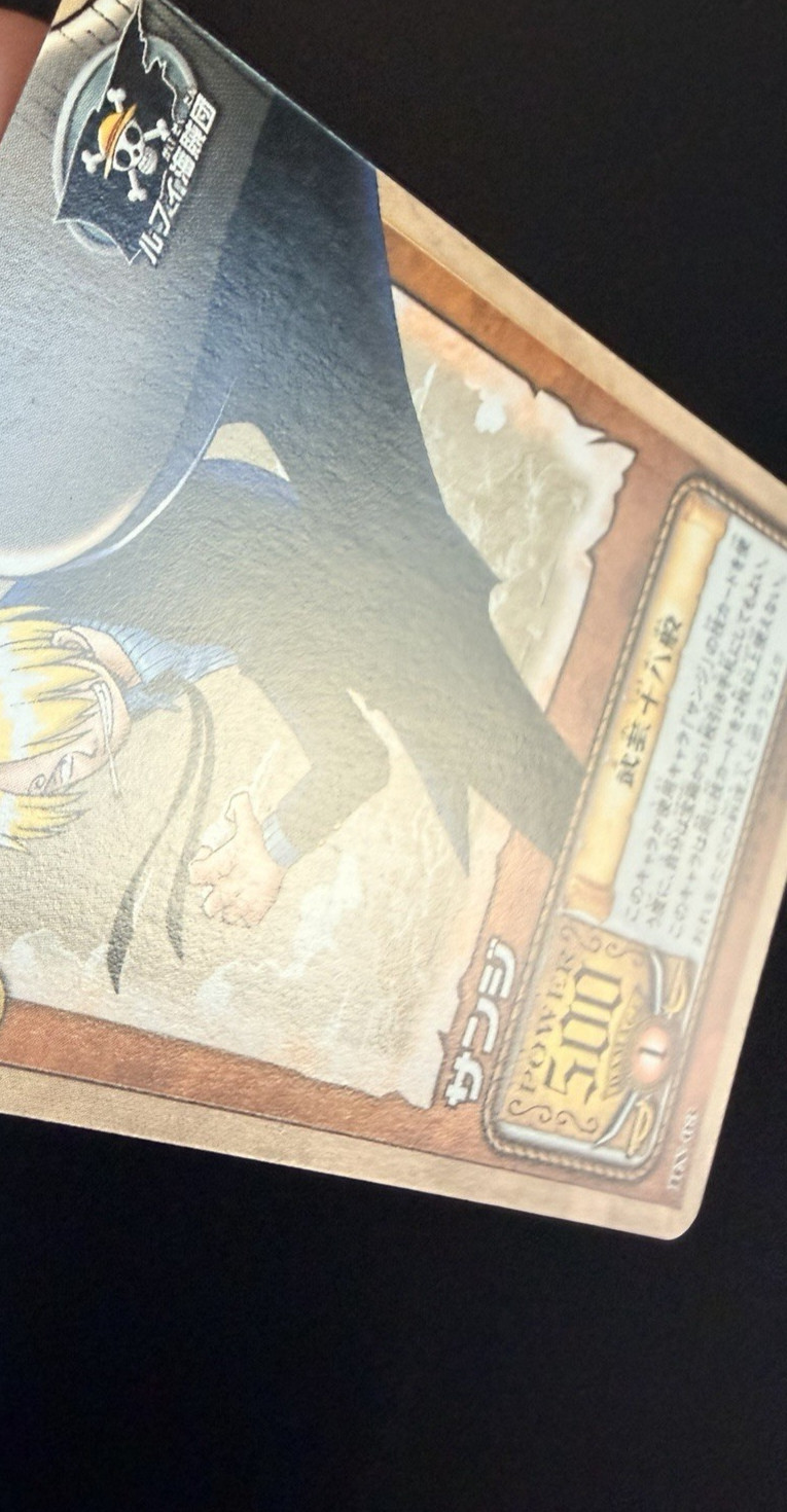 One Piece Carddass Sanji BN-03 Promo Card 2002 Tournament limited edition Rare