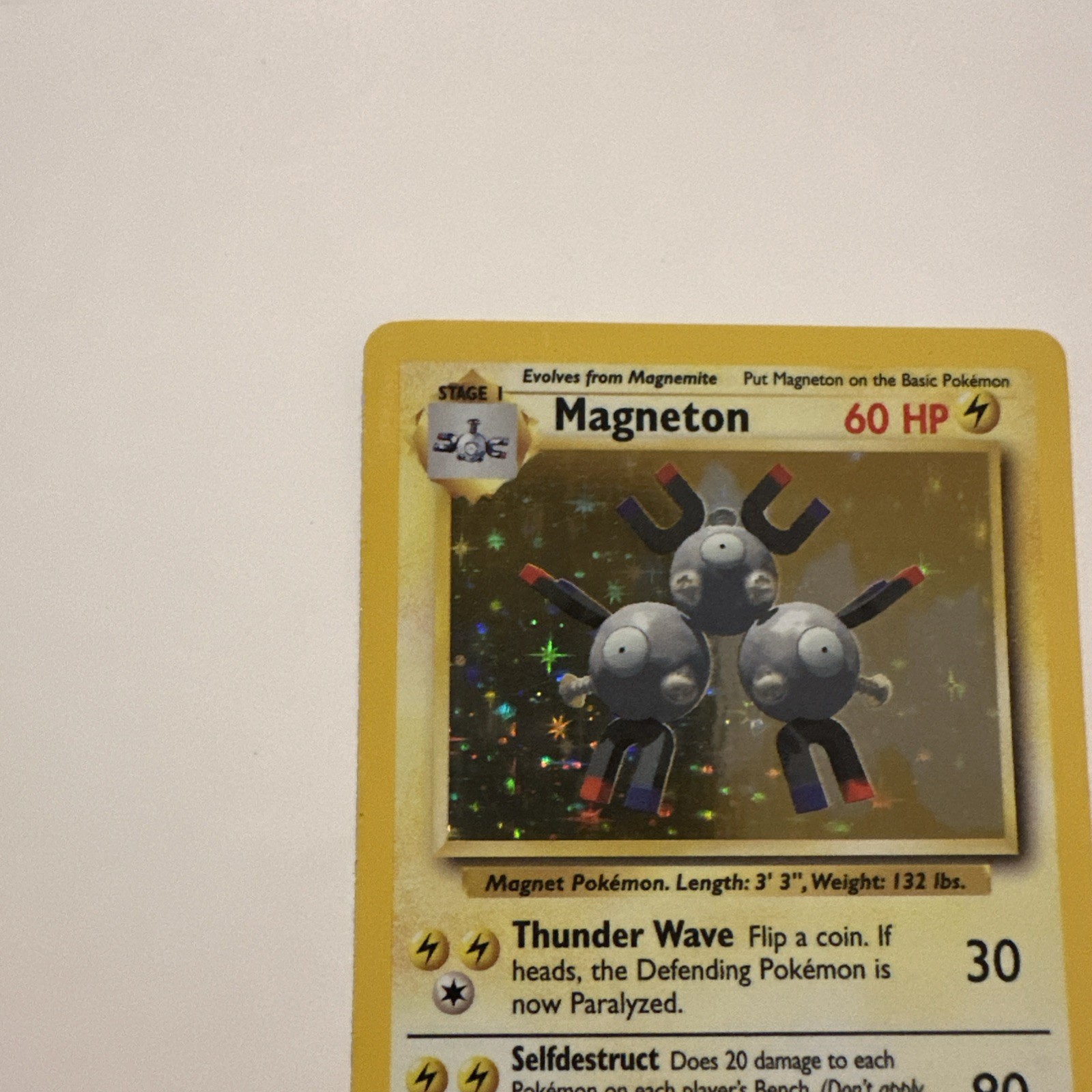 Magneton 9/102 | Base Set Unlimited | Holo | Pokemon Card TCG