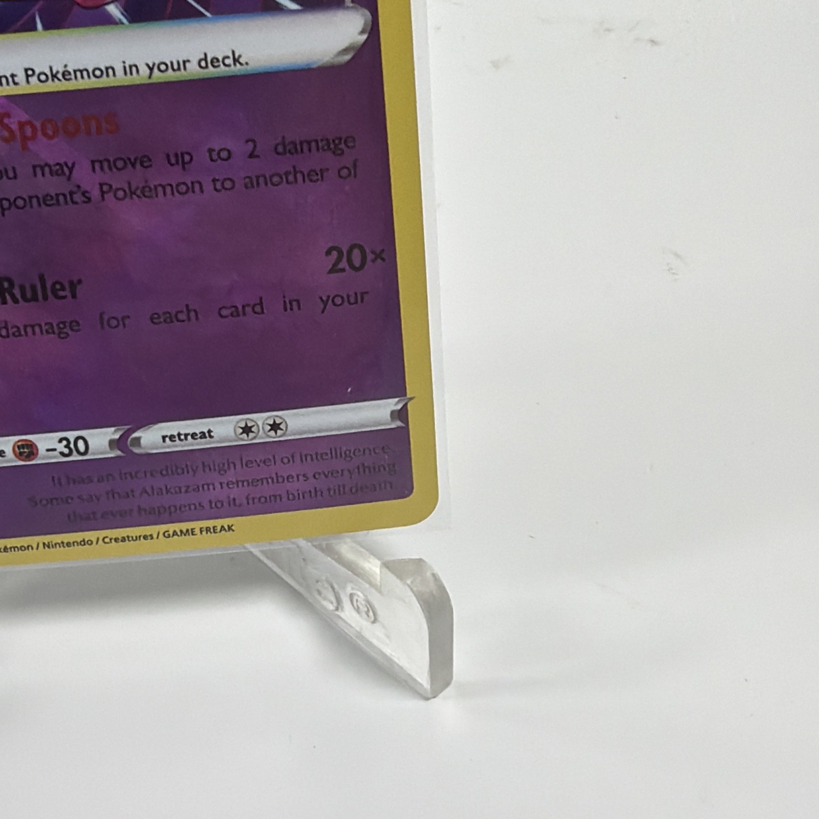 Radiant Alakazam 059/195 Silver Tempest Holo Pokemon NM Card