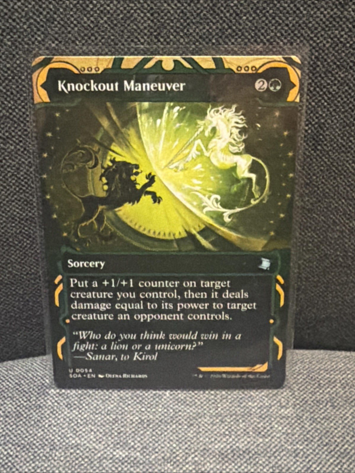 Knockout Maneuver Secrets of Strixhaven: Mystical Archive Regular