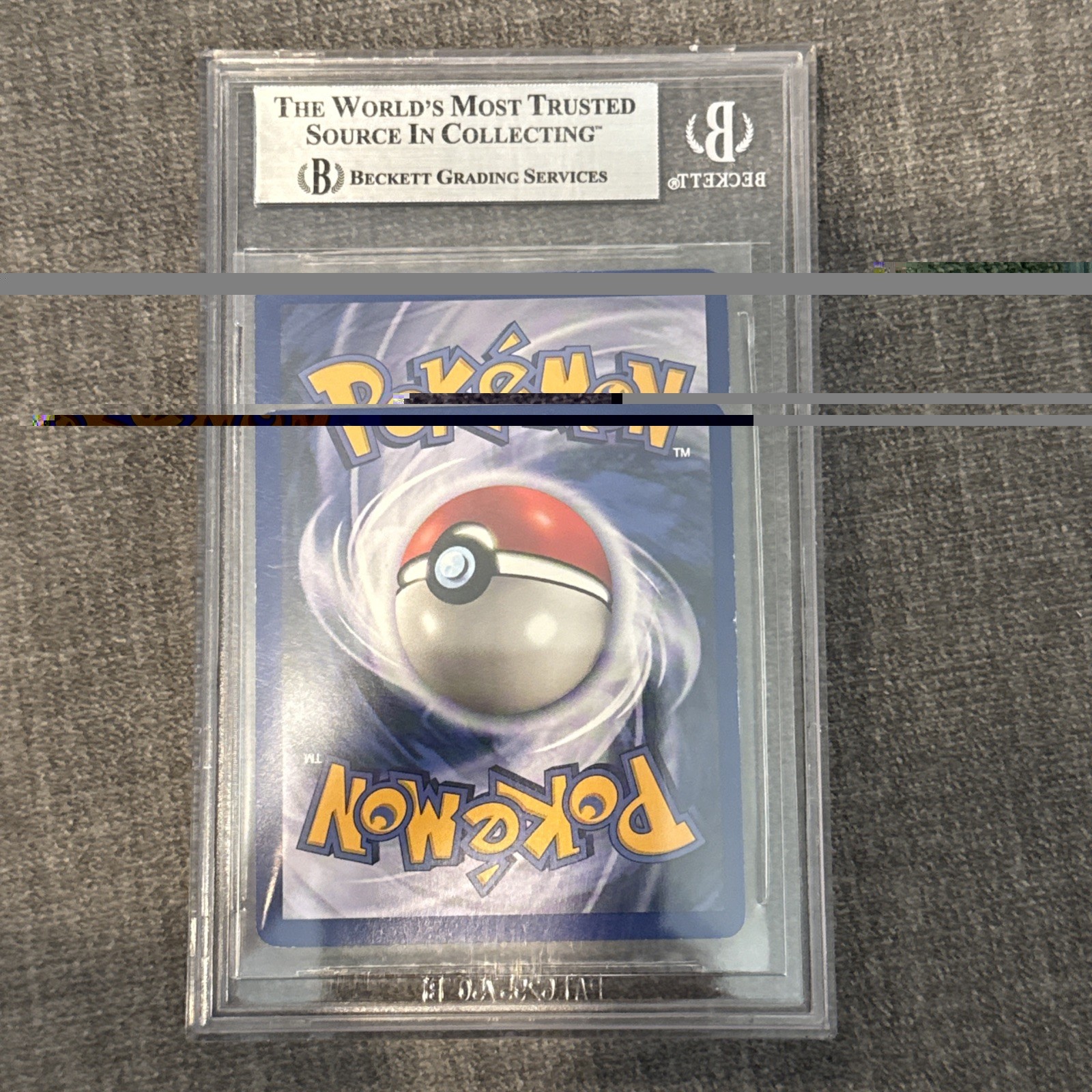 Pokémon TCG Blastoise Base Set 2/102 Holo Rare 1999 WOTC Beckett 7 100 HP