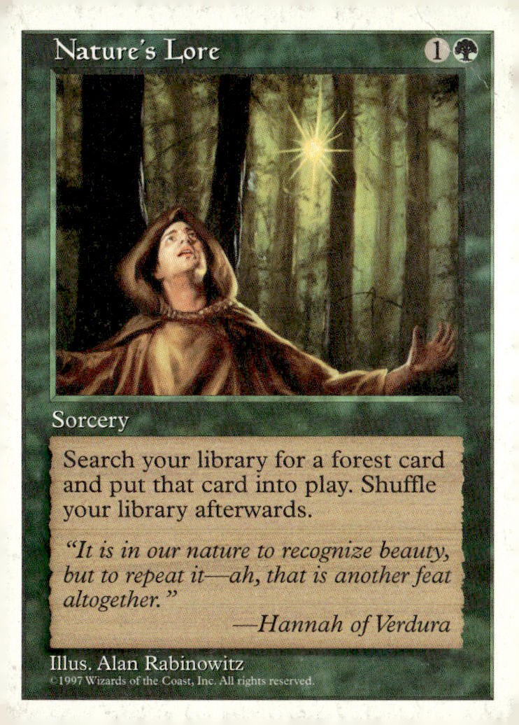 Fifth Edition Nature’s Lore