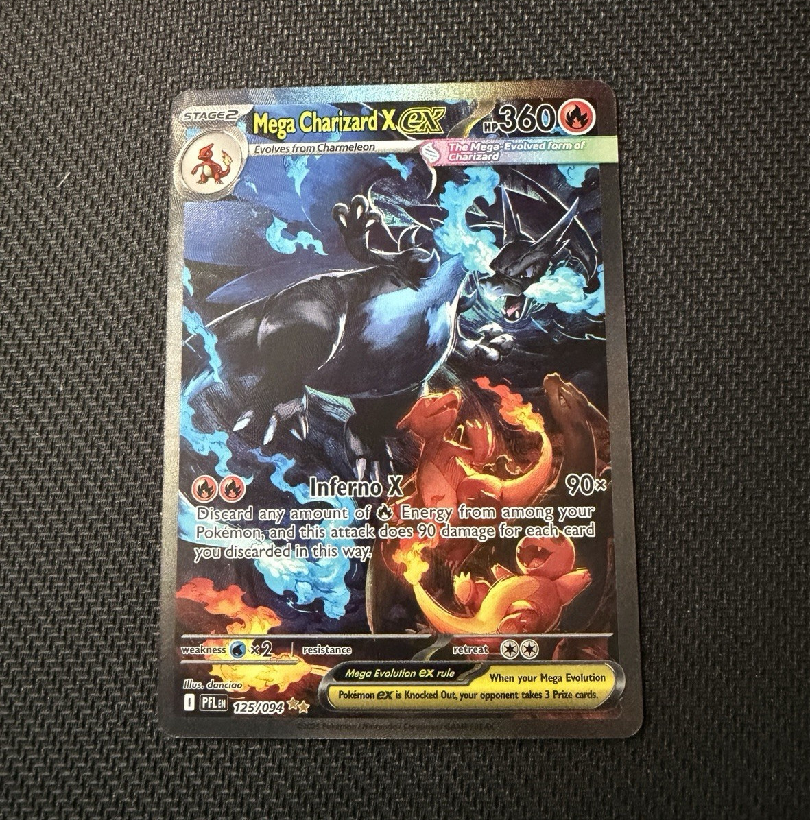 Pokemon TCG Mega Charizard EX 125/094