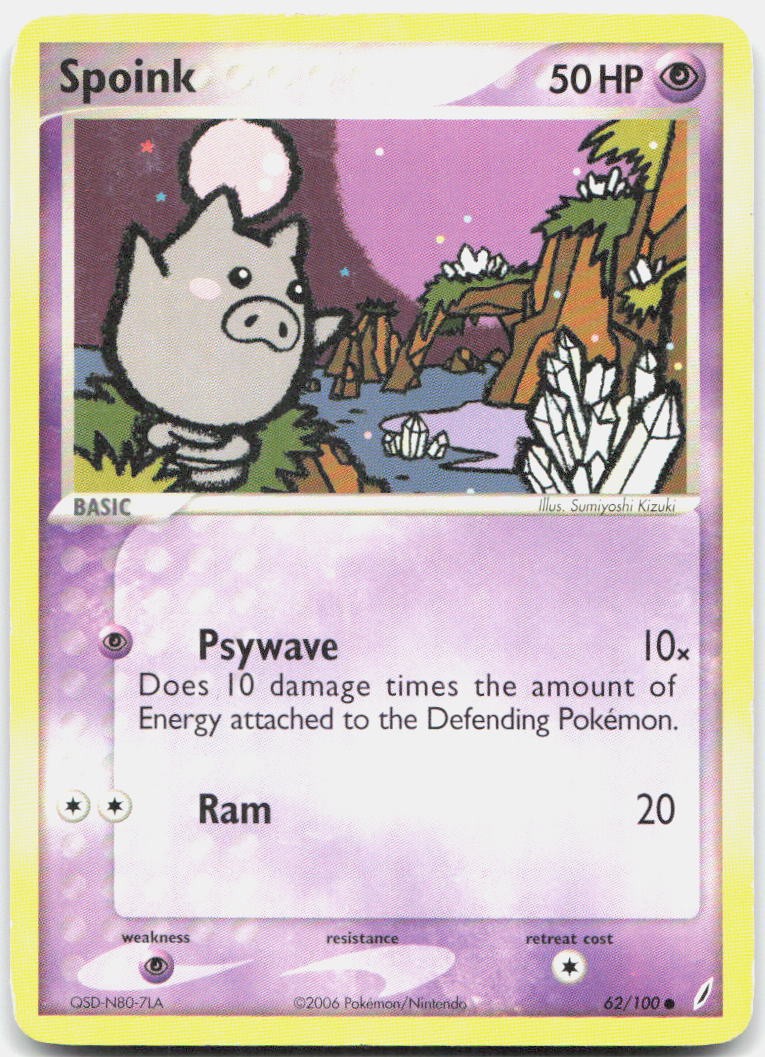 Spoink CG 62/100 Common NM