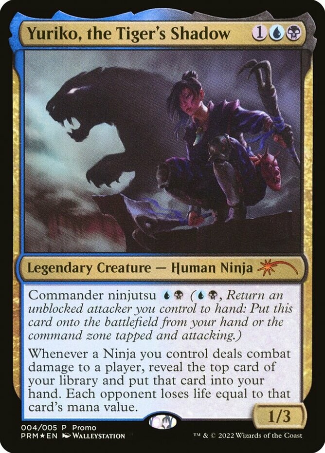 Unique & Misc Promos Yuriko, the Tiger’s Shadow – Foil (Year of the Tiger 2022)