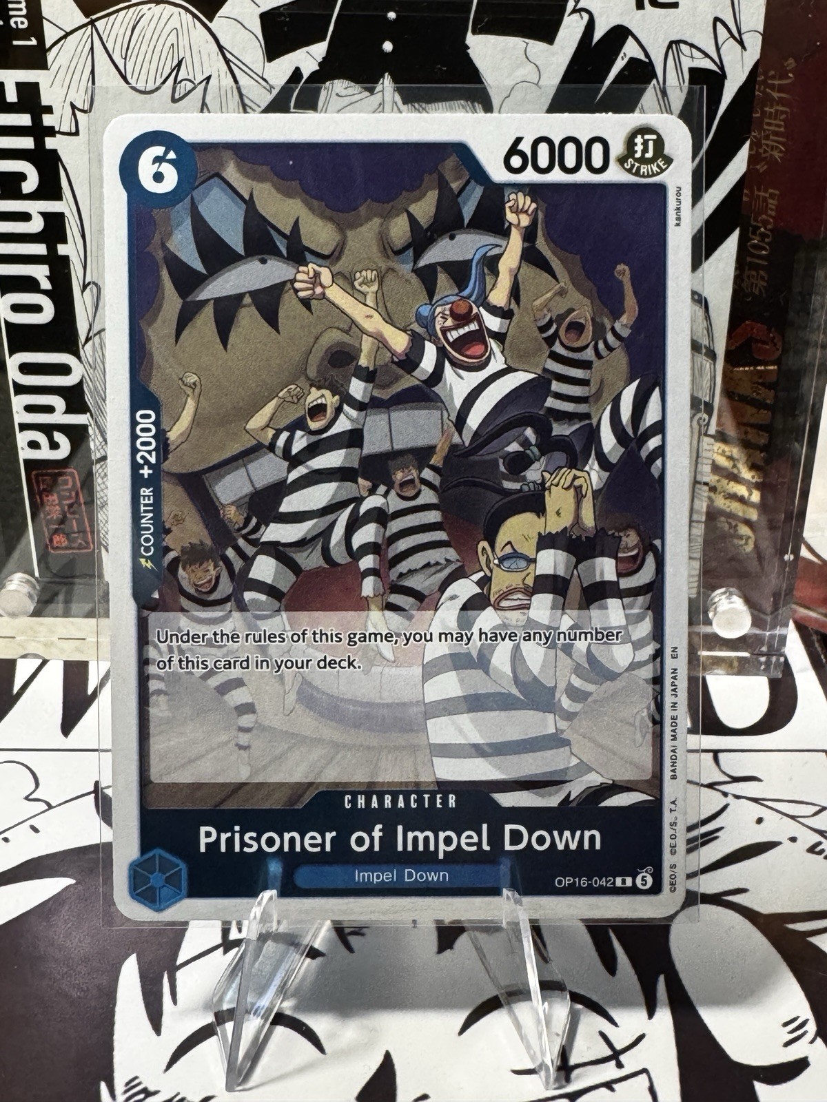 Prisoner of Impel Down OP16-042 The Time of Battle Foil