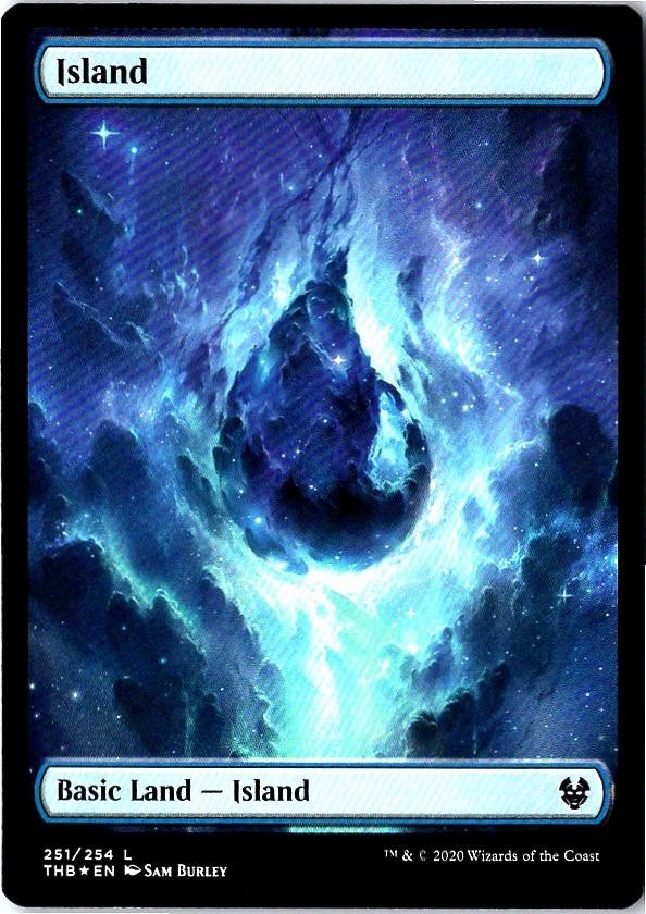 Island 251 Theros Beyond Death Magic: The Gathering Foil
