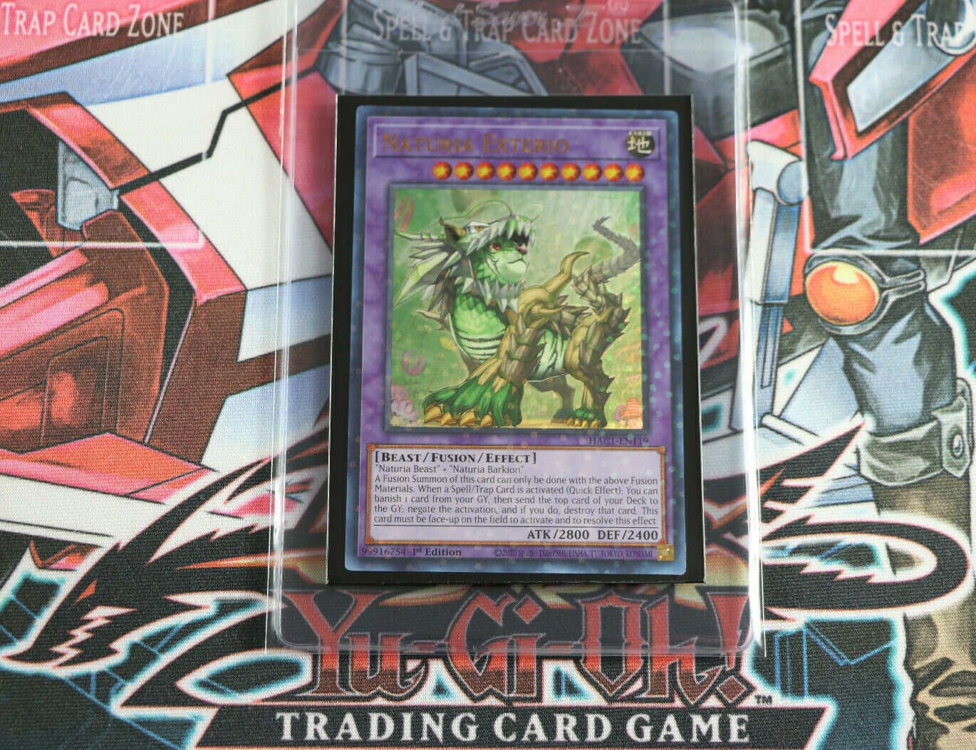 YuGiOh Naturia Exterio HAC1-EN119 1st Duel Terminal Ultra Rare