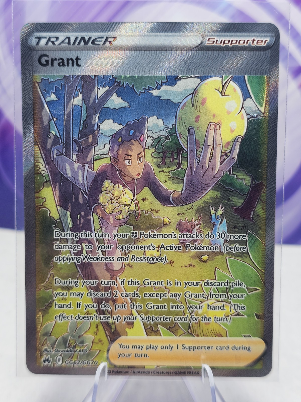 Grant GG62/GG70 SWSH: Crown Zenith: Galarian Gallery Holo NM