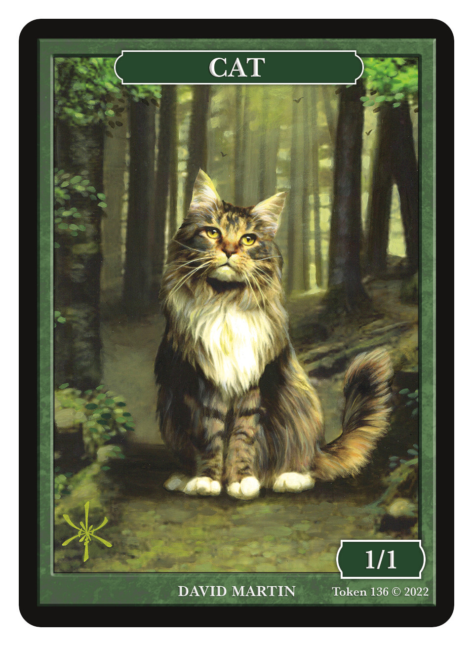 Dog & Cat Tokens David Martin MTG Magic the Gathering