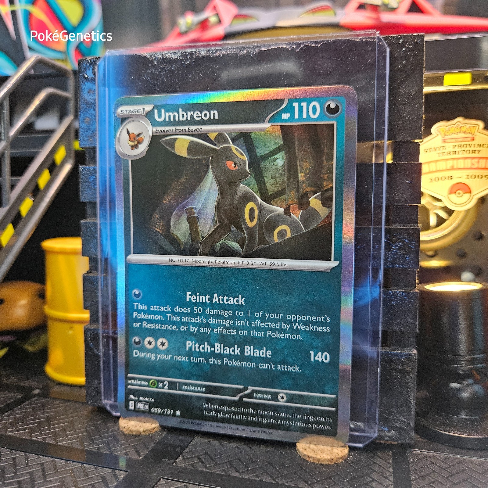 Umbreon Prismatic Evolutions Holo Pokémon TCG 059/131 Scarlet & Violet Rare
