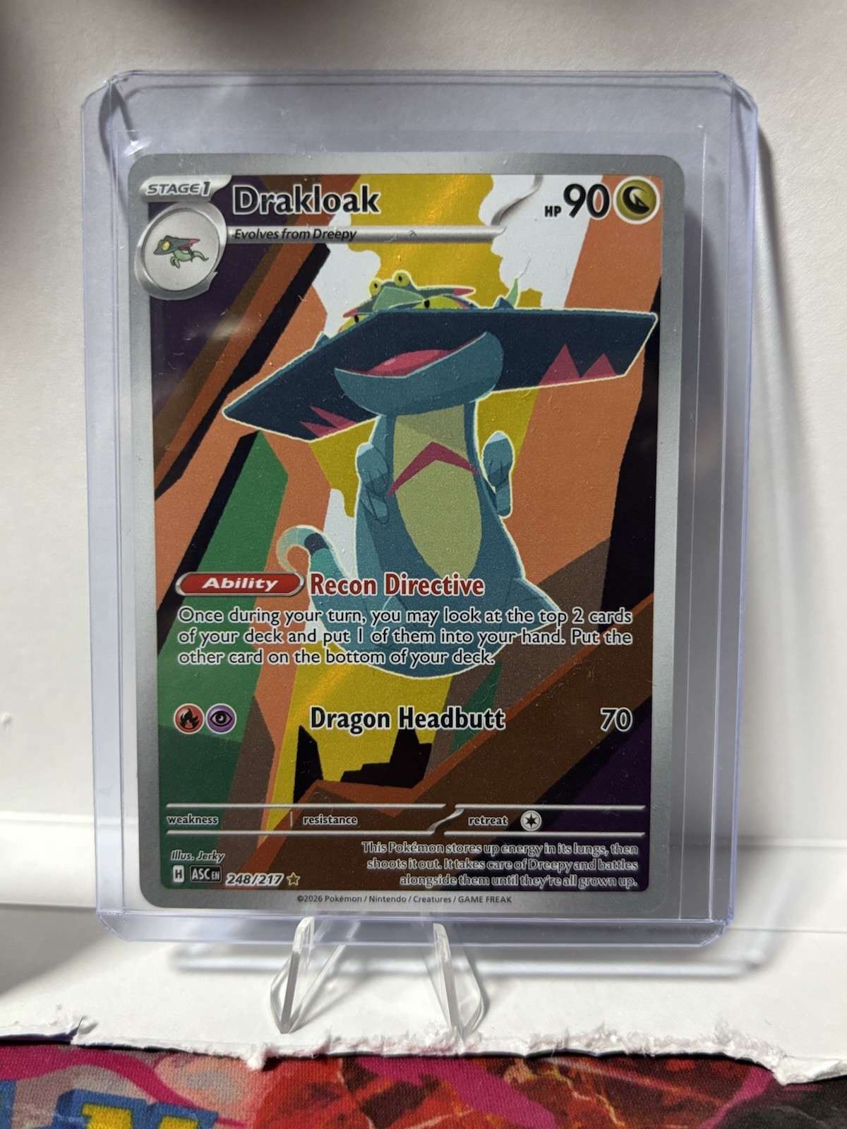 Drakloak 248/217 Me: Ascended Heroes Holo