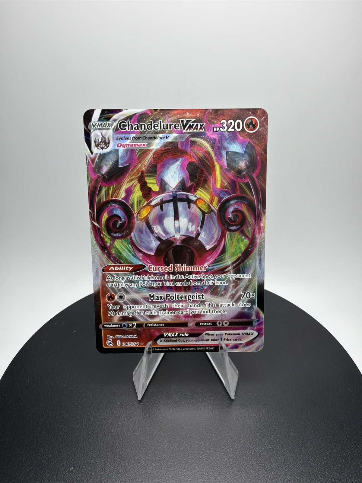 Chandelure VMAX 40/264 Fusion Strike Full Art