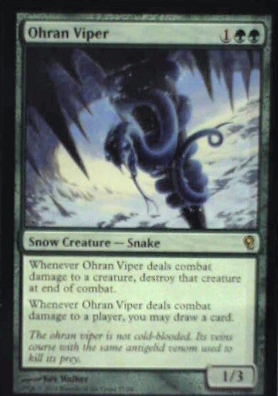 Ohran Viper – Duel Decks: Jace vs. Vraska: #57, Magic: The Gathering Nm R27