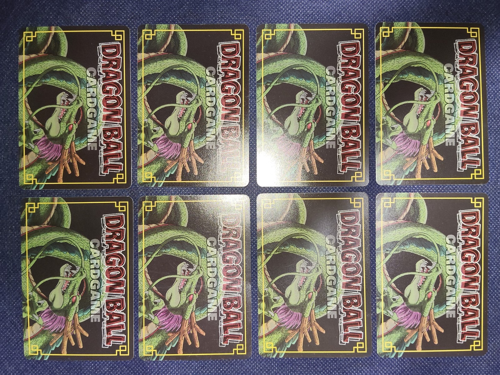 Dragon Ball Card Game DB4 D-365 8 Set Son Goku Shenron Booster Ver. 2004 Japan..