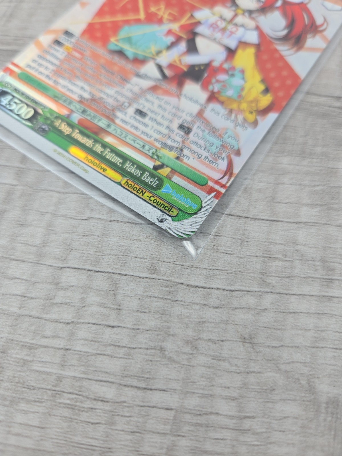 Signed Weiss Schwarz Hololive Vol.2 HOL/W104-046SP SP Hakos Baelz