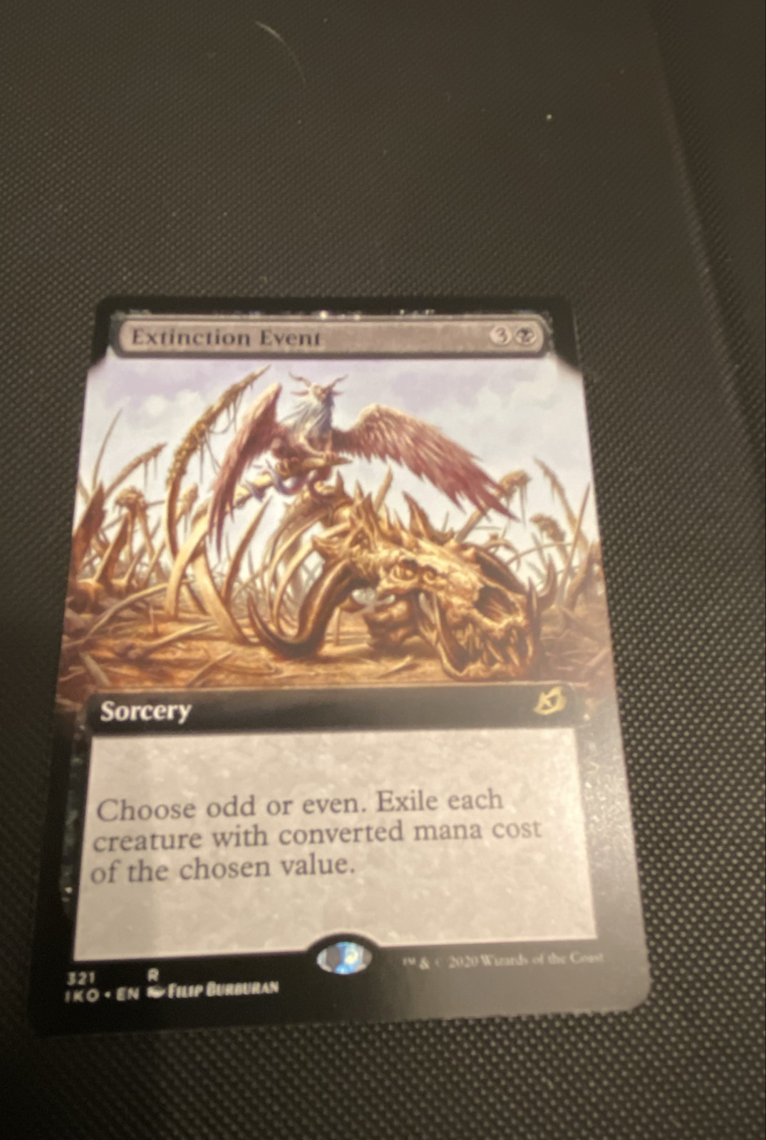 Extinction Event (Extended Art) Ikoria: Lair of Behemoths MTG