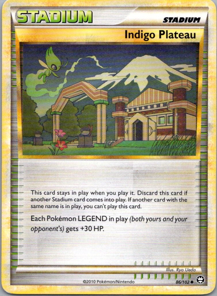 Pokemon TCG Indigo Plateau 86/102 Triumphant LP