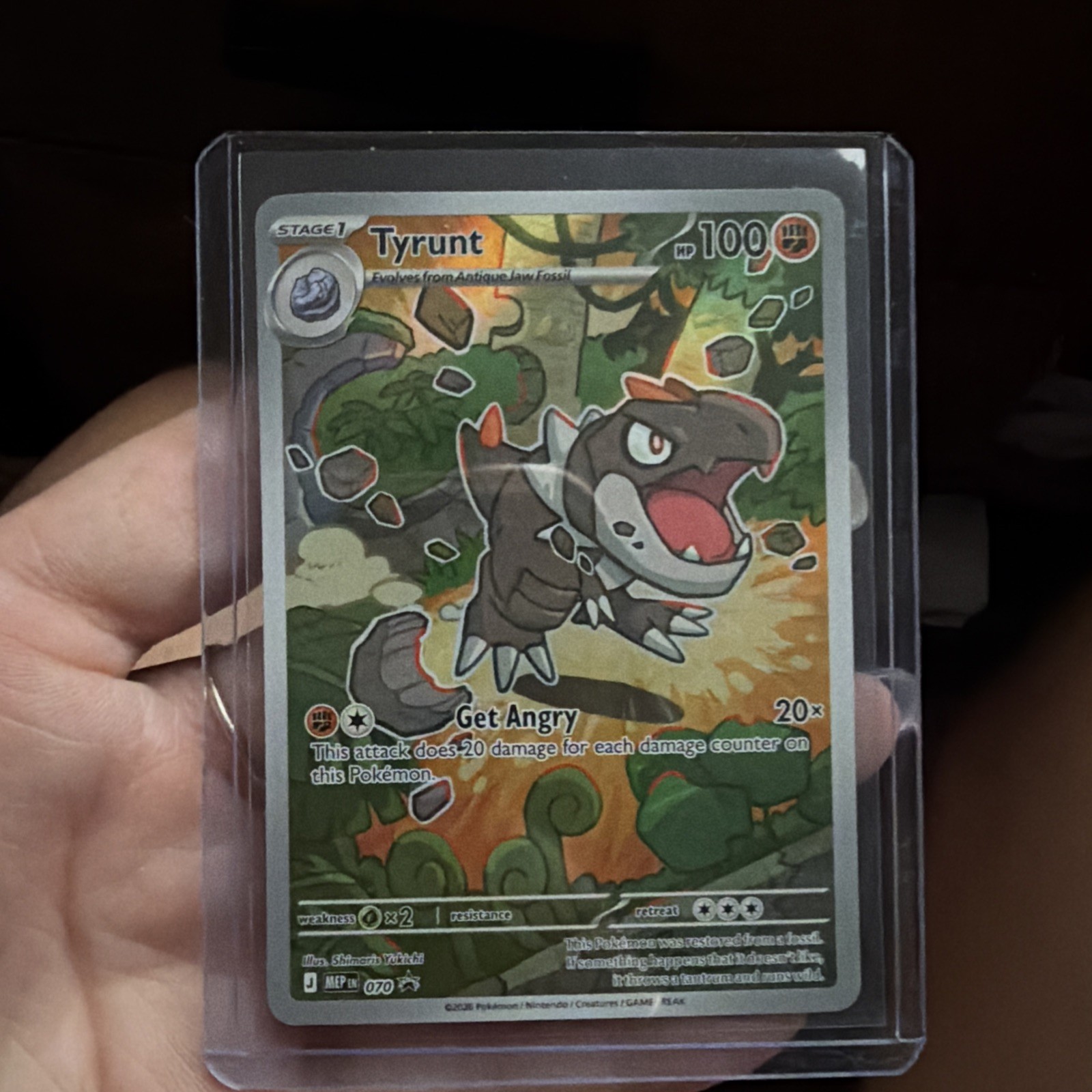 Tyrunt 070 Me: Mega Evolution Promo Holo