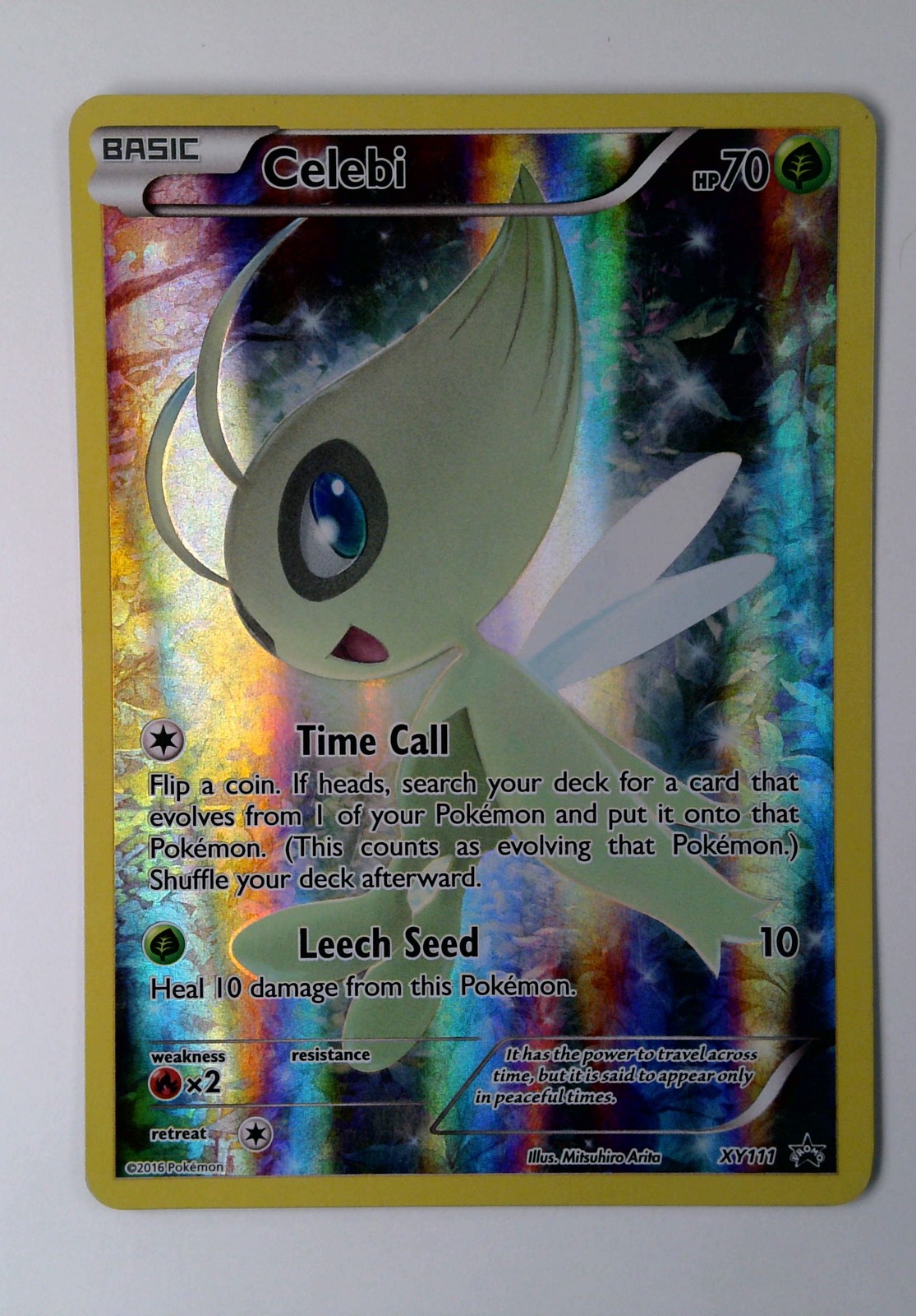 Excellent pokemon celebi xy111 Promo