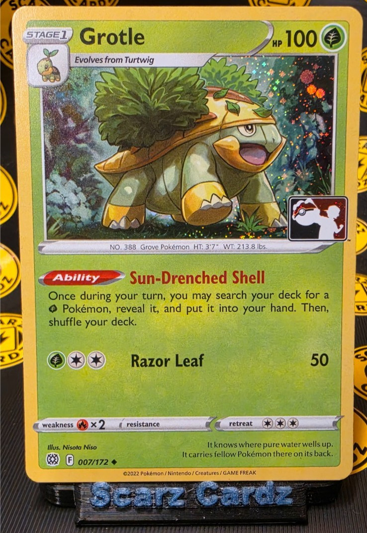 Grotle 007/172 Prize Pack Series Cards Holo