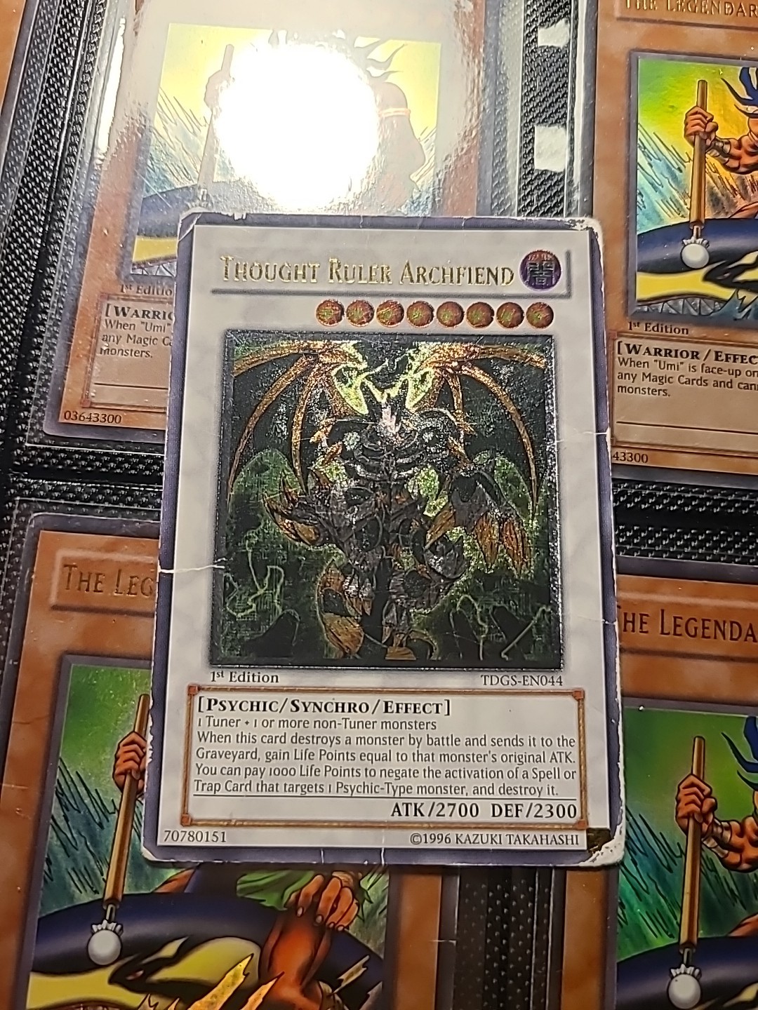 Yugioh! Thought Ruler Archfiend – TDGS-EN044 – Ultimate Rare – 1st Edition