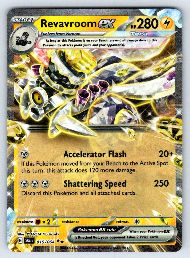 Revavroom ex SV: Shrouded Fable SFA 015/064 Holofoil NM PLANETA Mochizuki