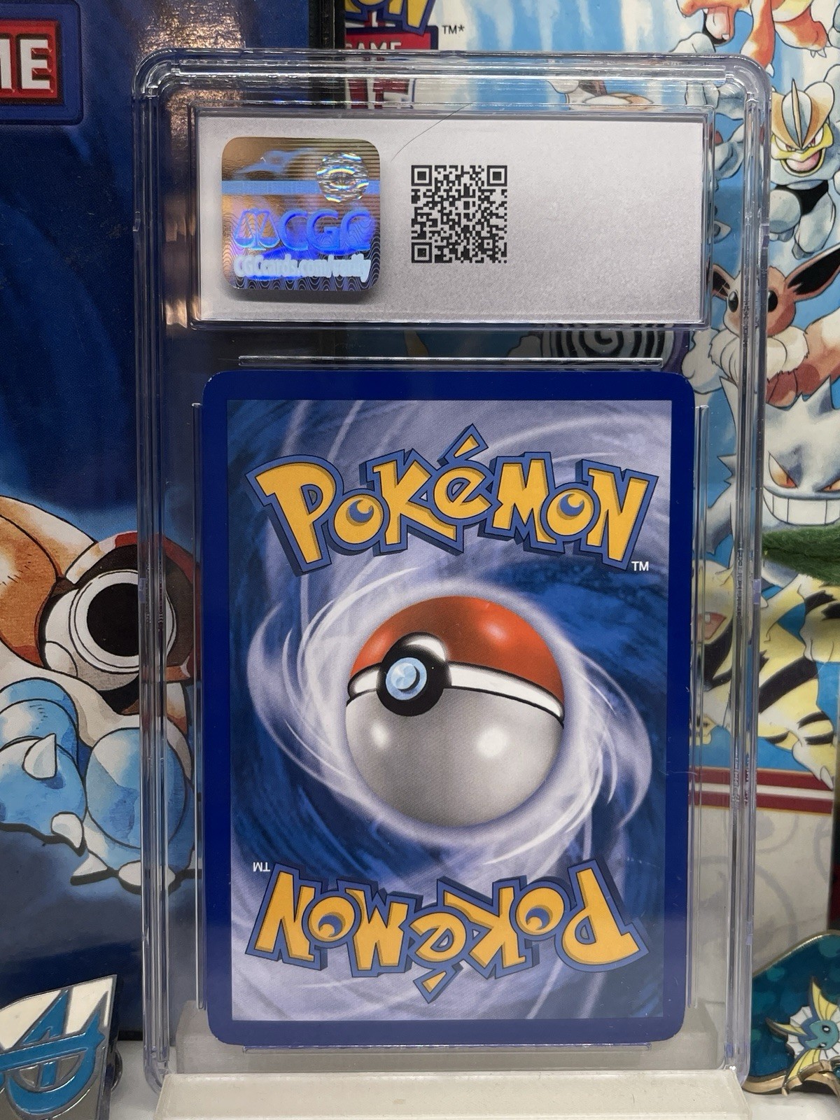Sunkern 76 – Pokemon 2005 EX Unseen Forces Stamped Reverse Holo CGC 9