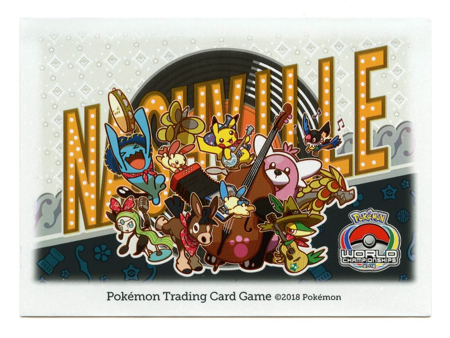 2018 Nashville Individual Card Sleeve Pokemon World Championships