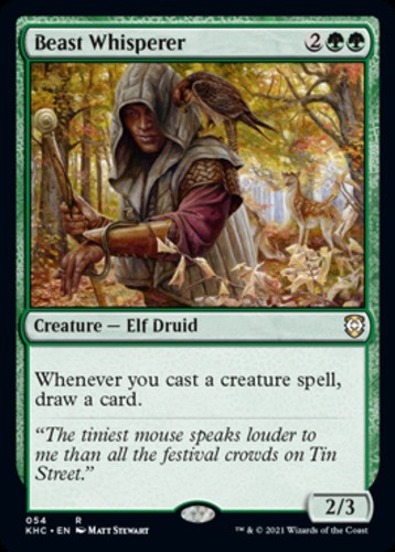 1x Beast Whisperer MTG – Commander: Kaldheim – Light Play