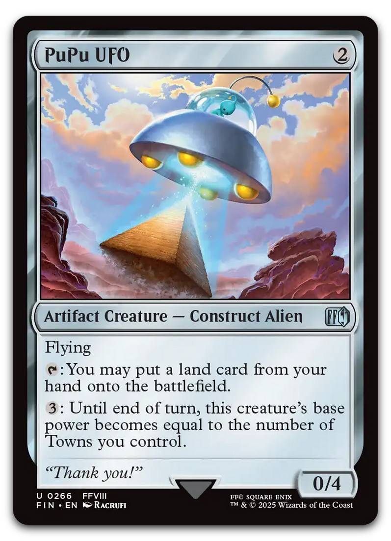 PuPu UFO #266 (NM) Final Fantasy FIN Magic MTG