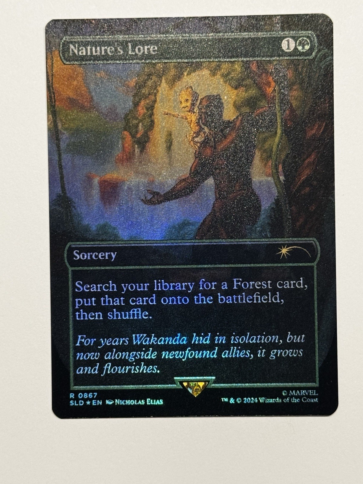 Nature’s Lore (867) (Rainbow Foil) Secret Lair Drop Foil