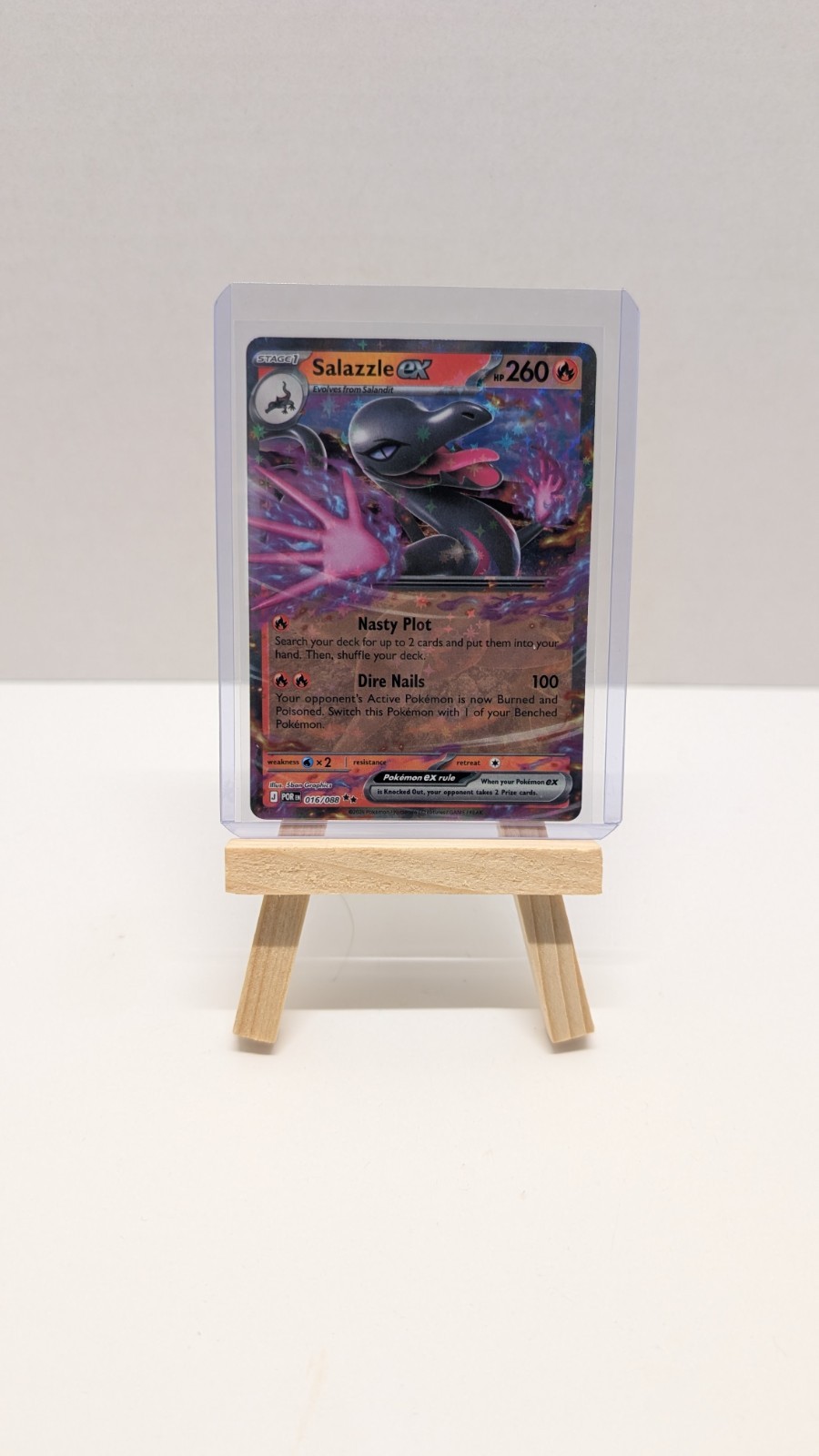 Pokémon TCG, Salazzle Ex 016/088 – Perfect Order