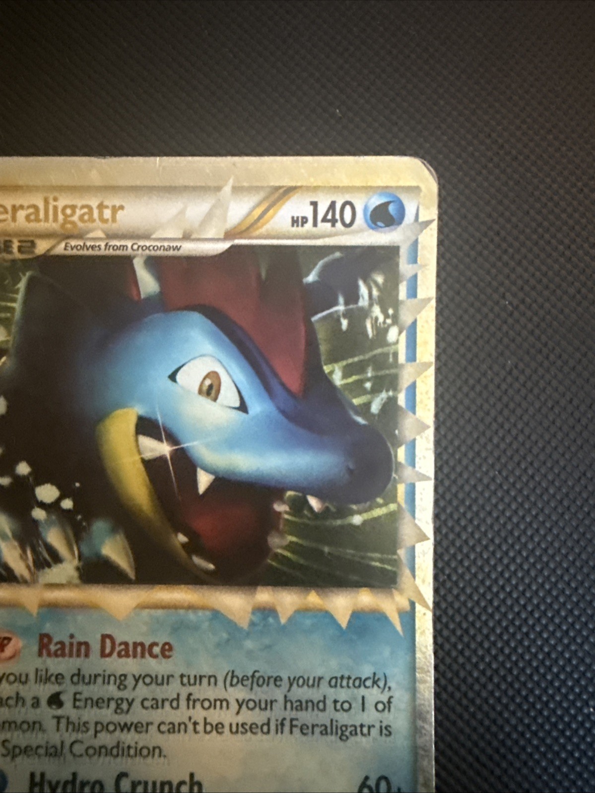 Pokemon TCG Feraligatr Prime HGSS07 HGSS Promo Holo Stage 2 140 HP English