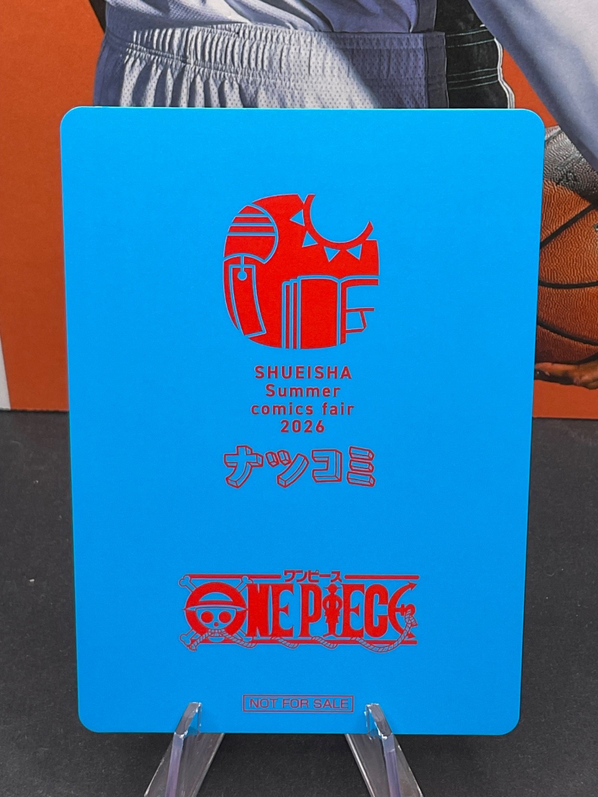 One Piece NatsuComi Metakira Card 2026 Eiichiro Oda Summer Comics Fair Promo