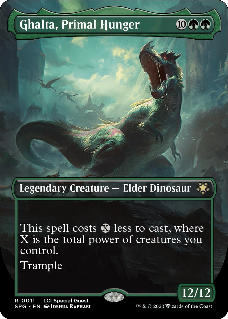 Ghalta, Primal Hunger (Borderless) Special Guests 11 NM