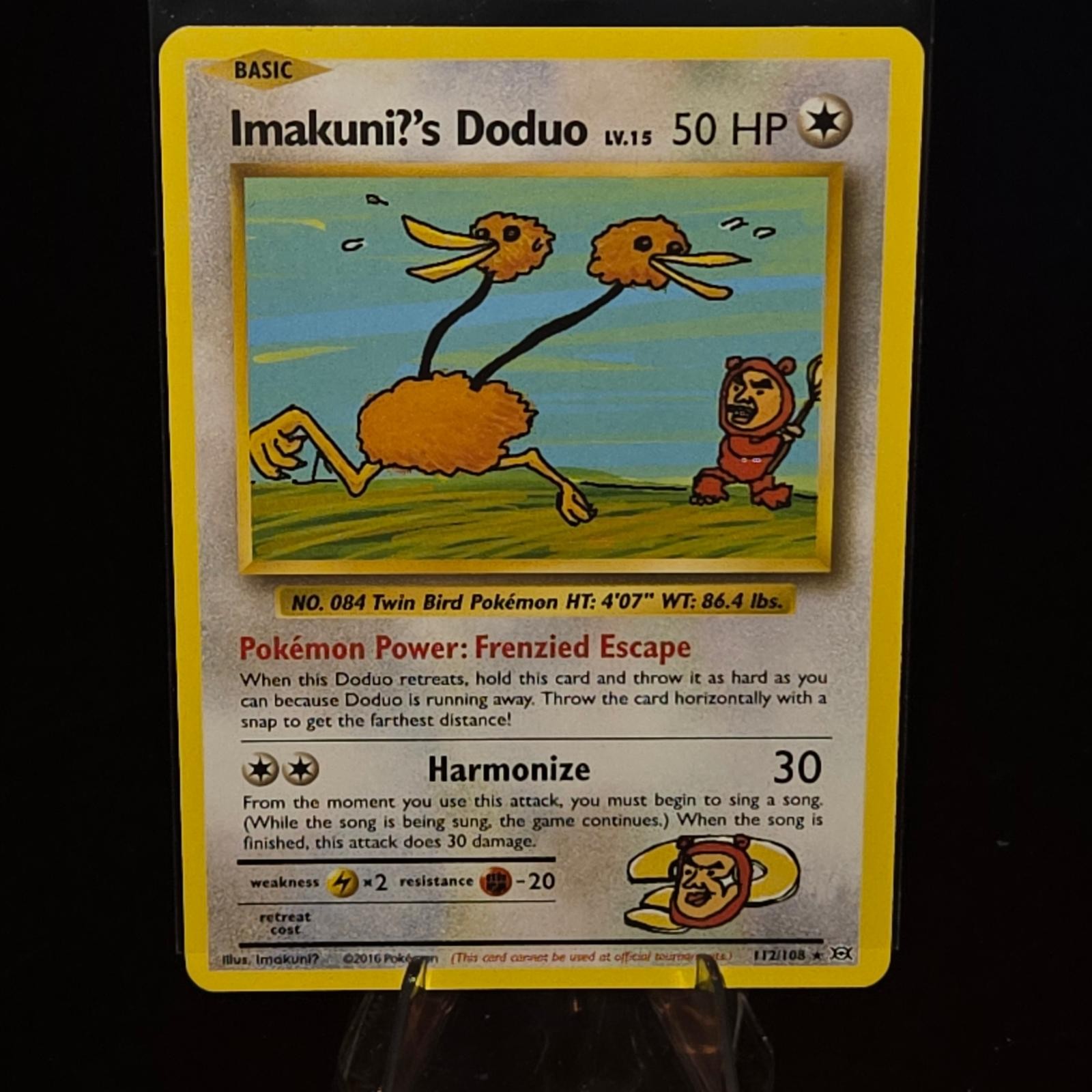 Imakuni?’s Doduo 112/108 Secret Rare Evolutions Pokemon Near Mint