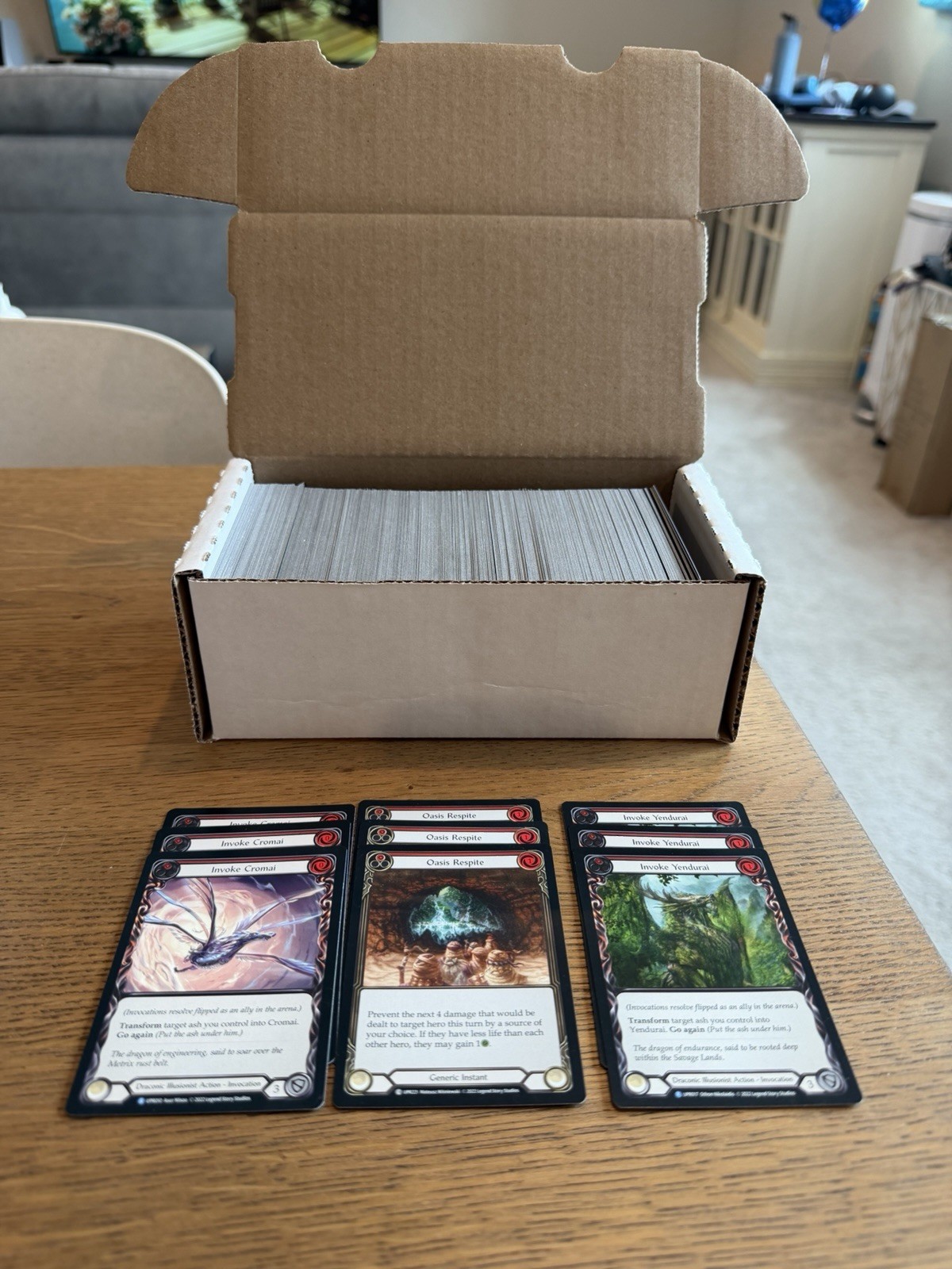Flesh And Blood Uprising Common Rare Playset