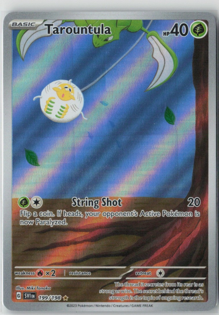Tarountula 199/198 SV01: Scarlet & Violet Base Set Holo