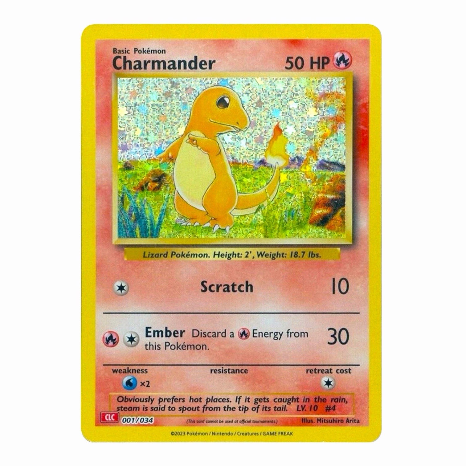 Charmander Classic Collection Trading Card Game Classic 001/034 NM