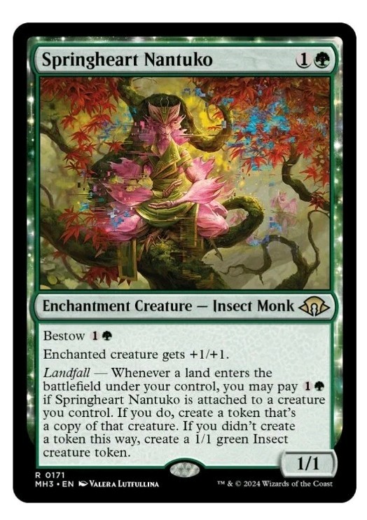 1x MTG Springheart Nantuko – MH3 Rare! NM Mint