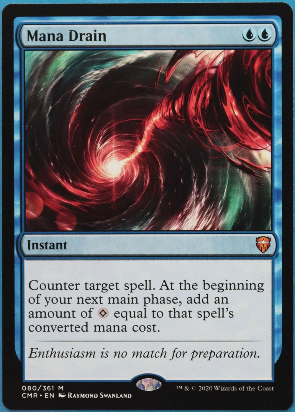 Mana Drain Commander Legends MINT Blue Mythic Rare CARD (522804) ABUGames