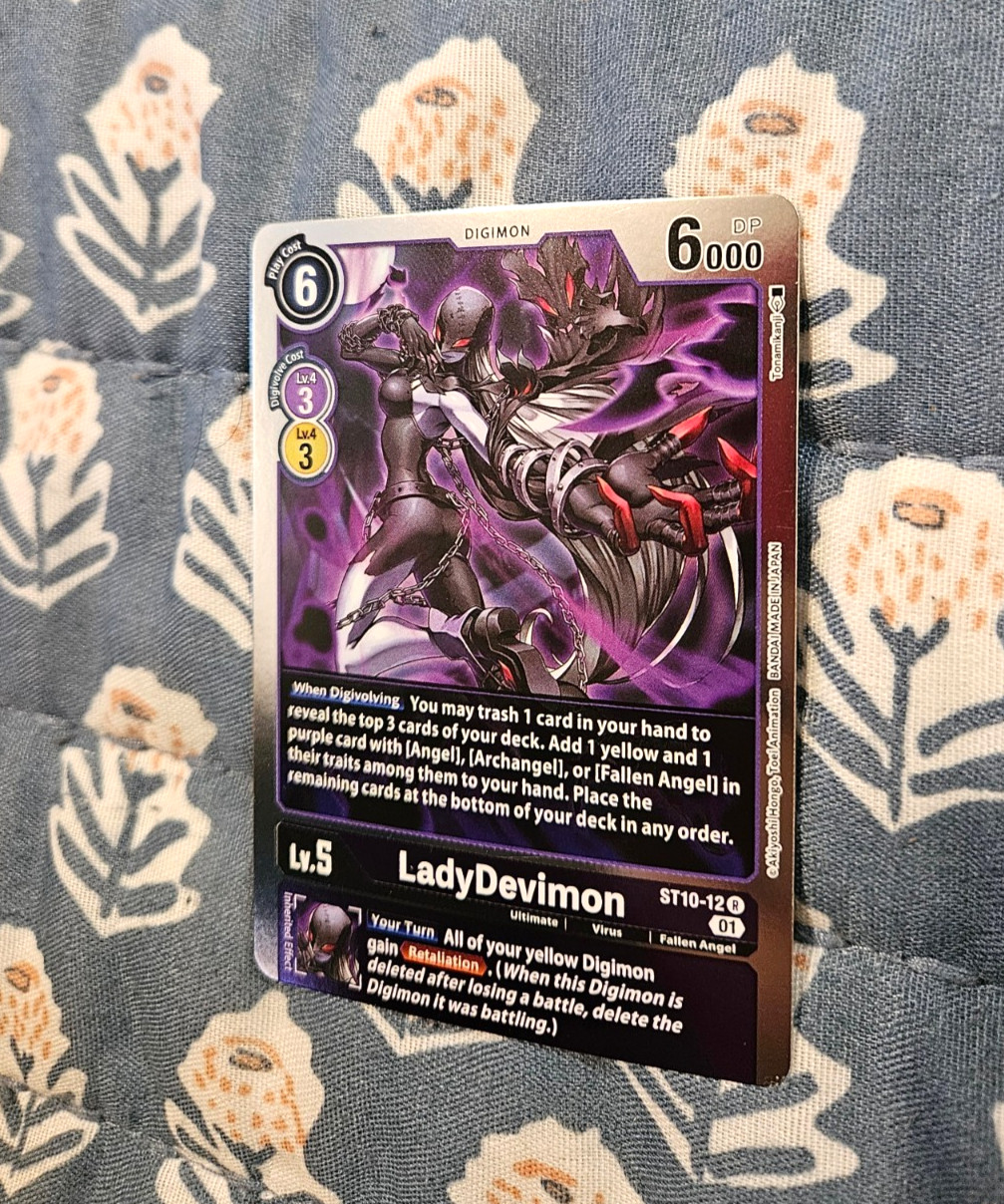 LadyDevimon FOIL – ST10-12 – Starter Deck 10: Parallel World Tactician – Digimon