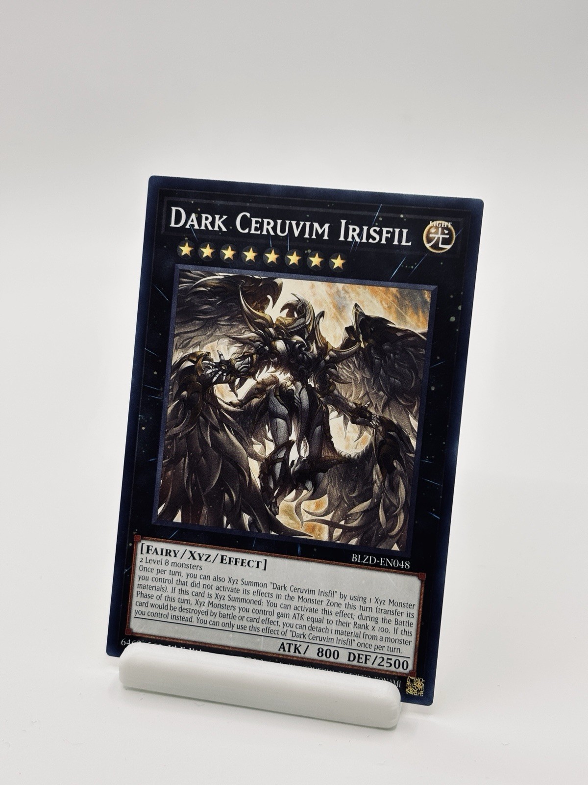 Yu-Gi-Oh! Dark Ceruvim Irisfil BLZD-EN048 Common 1st Ed.