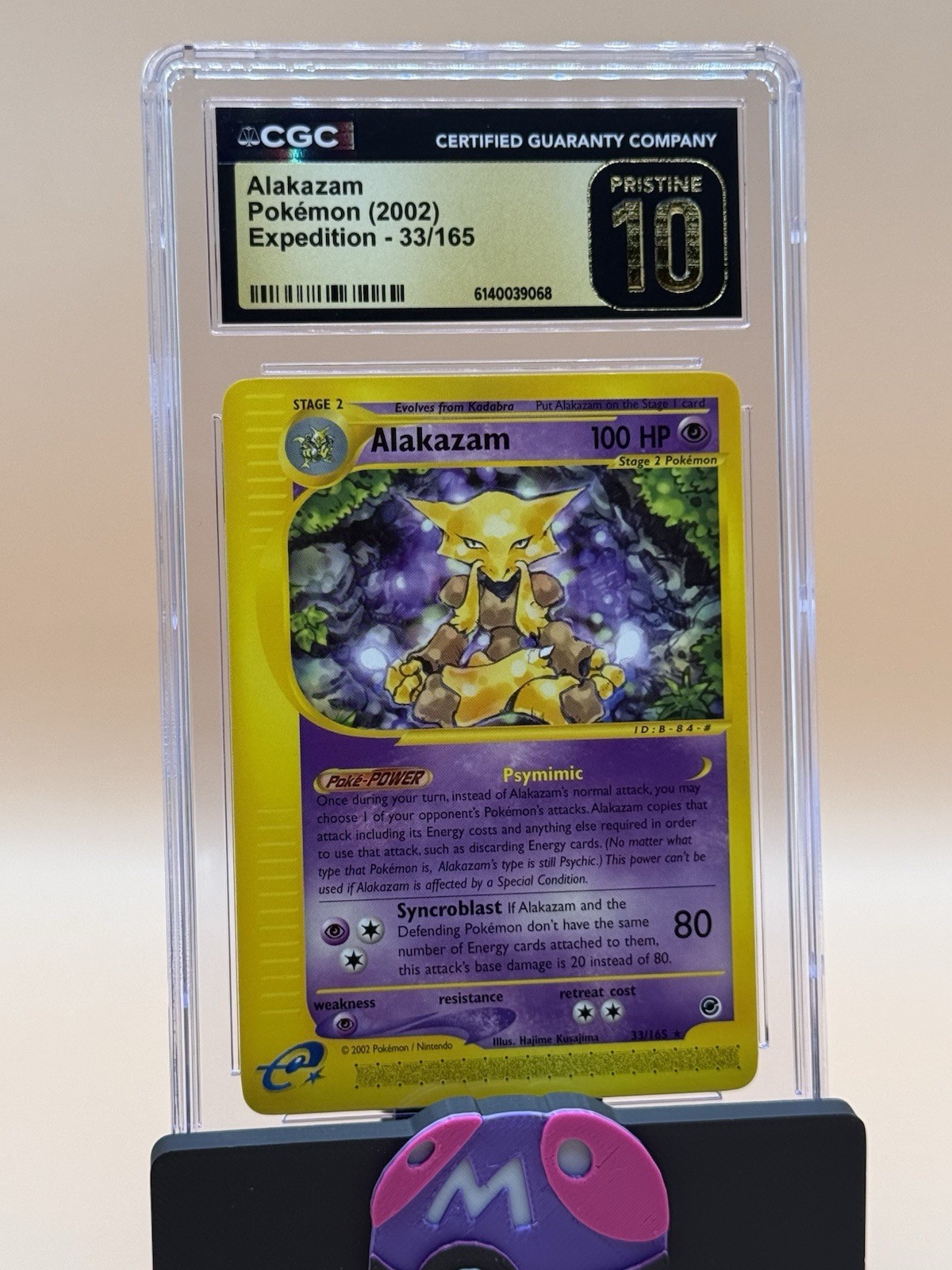 Alakazam Expedition 33/165 CGC Pristine 10